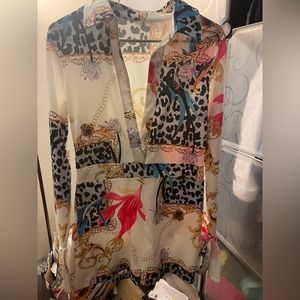 EUC Designer-look  Romper Size Medium